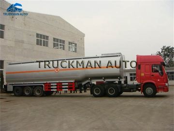 50 Kubik3 Achsen-Öltank-Anhänger-Lastkraftwagenfahrer-Marke mit 50 Tonnen Belastbarkeits-