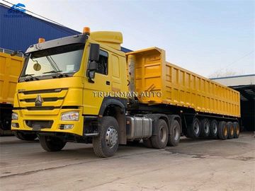 Lastkraftwagenfahrer-Marken-Lasts-Hinterdump-Anhänger für Ghana-Bauxit-Beförderungs-Nachfrage