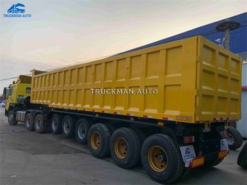 Lastkraftwagenfahrer-Marken-Lasts-Hinterdump-Anhänger für Ghana-Bauxit-Beförderungs-Nachfrage