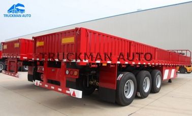 3 Achsen-Seitenwand-halb Anhänger 70 Tonnen Belastbarkeits-einfache Wartungs-