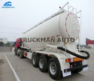 35m3 - Körper-Zement-Tanker-Anhänger des Behälter-55m3 mit der Weichai-Marken-Maschine