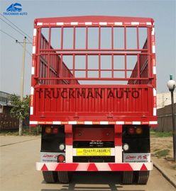 Harte Beanspruchung 60 Tonnen Zaun-halb Anhänger ABS System-für Bulkladungs-Transport