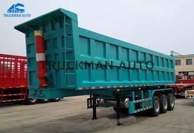Achsen des hohe Kapazitäts-Dump-halb Anhänger-3 60 Tonnen für Bau-und Bergbau-Standort