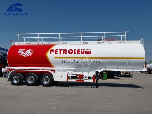 45000 Liter-Heizöl-Behälter-halb Anhänger mit 6 PC Comdepartment