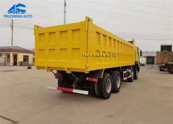 371HP 50T verwendete HOWO SINO Tipper Truck With New Tire