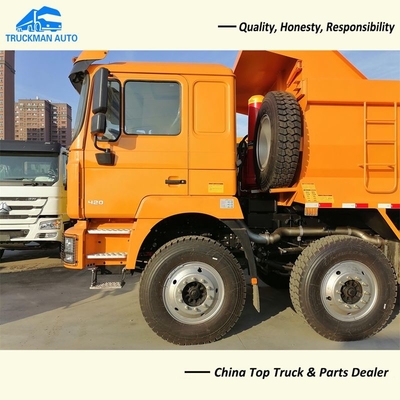 50 Tonnen SHACMAN 8x4 Tipper Truck With 420HP Cummins Marken-Maschinen-