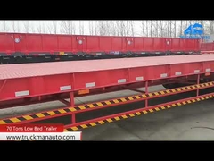 70 Tons Low Bed Semi Trailer