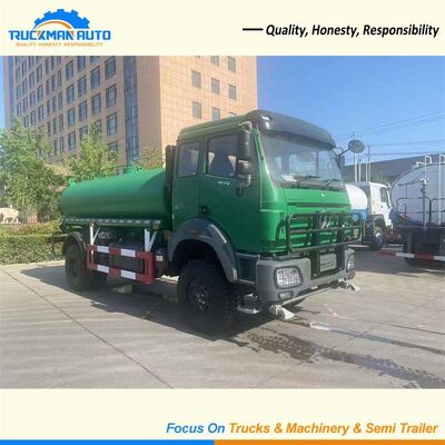 Durable 4x2 8000Liters BEIBEN 1629 Water Sprinkler Truck For Kenya