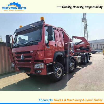 Dauerhafter 8X4 400PS SINOTRUK HOWO Container Side Loader Truck für Guyana