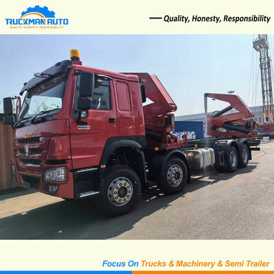 Dauerhafter 8X4 400PS SINOTRUK HOWO Container Side Loader Truck für Guyana