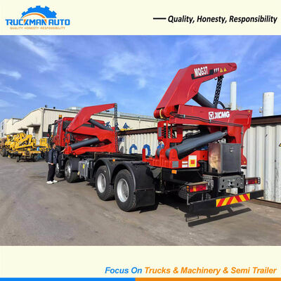Dauerhafter 8X4 400PS SINOTRUK HOWO Container Side Loader Truck für Guyana