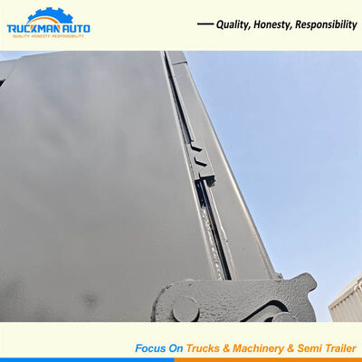 Dauerhafter 3-Achse 50-Tonnen-U-förmiger Ladungskörper-Dump-Semi-Anhänger für Guyana