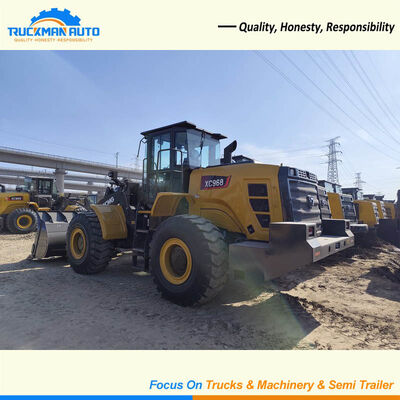 Good Quality 6.5 Tons XCMG XC968 Wheel Loader For Road Works