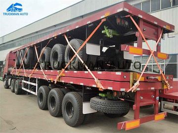 Sicherheits-Transport-Flachbettbehälter-Anhänger-Transport 40 Ft mit Linglong-Reifen