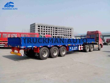 60-80 Tonnen Seitenwand-halb Sattelzug 3 Fuwa-Achsen-für Behälter und Bulkladung