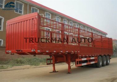 Harte Beanspruchung 60 Tonnen Zaun-halb Anhänger ABS System-für Bulkladungs-Transport