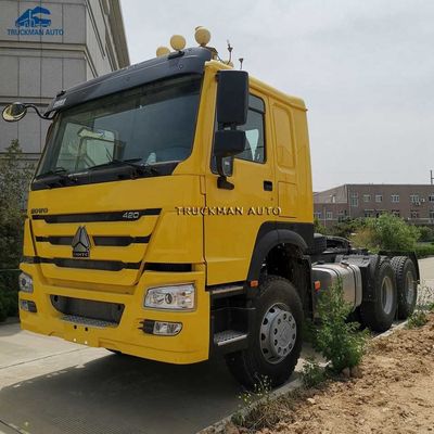 Traktor-LKW SINOTRUK HOWO 70T 6x4 420HP für Beförderung