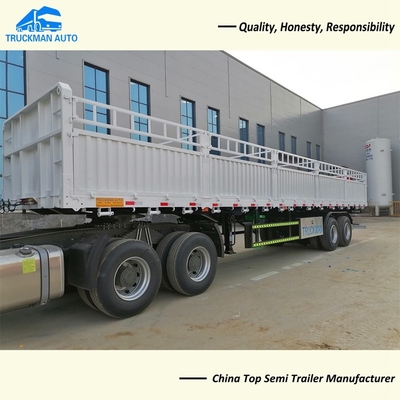 50 des Behälter-Tonnen Zaun-Semi Trailer 2 Axle For Bulk Cargo