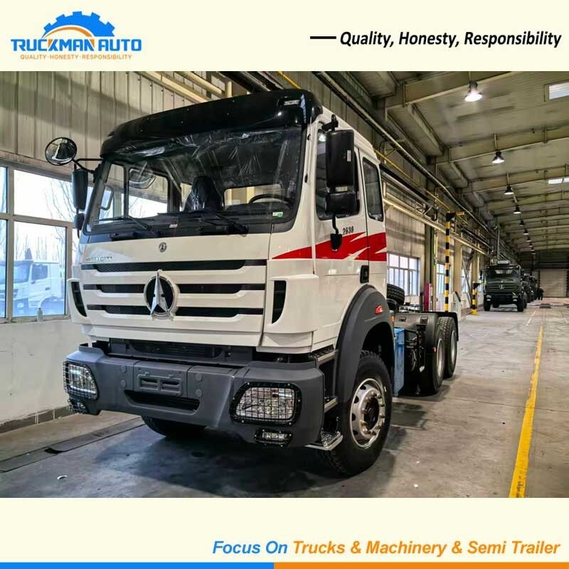 Brandneuer BEIBEN 2638 6X4 380 PS Traktor für Kamerun