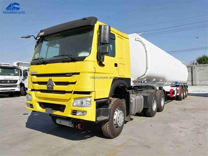 30-50 CBM-Kapazitäts-Öltank-Anhänger 45000 Liter-Laden mit unterschiedlichem Ventil